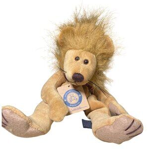 Boyds Bears LANCE #51900 Plush BABYBOYDS Lion w/Burgundy Bow
